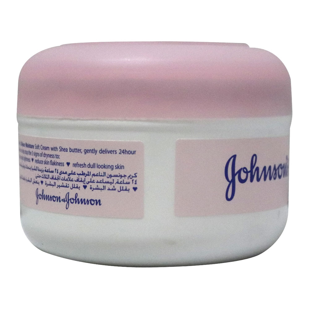 JOHNSON & JOHNSON 24 HOURS MOISTURE SOFT CREAM 200 ML