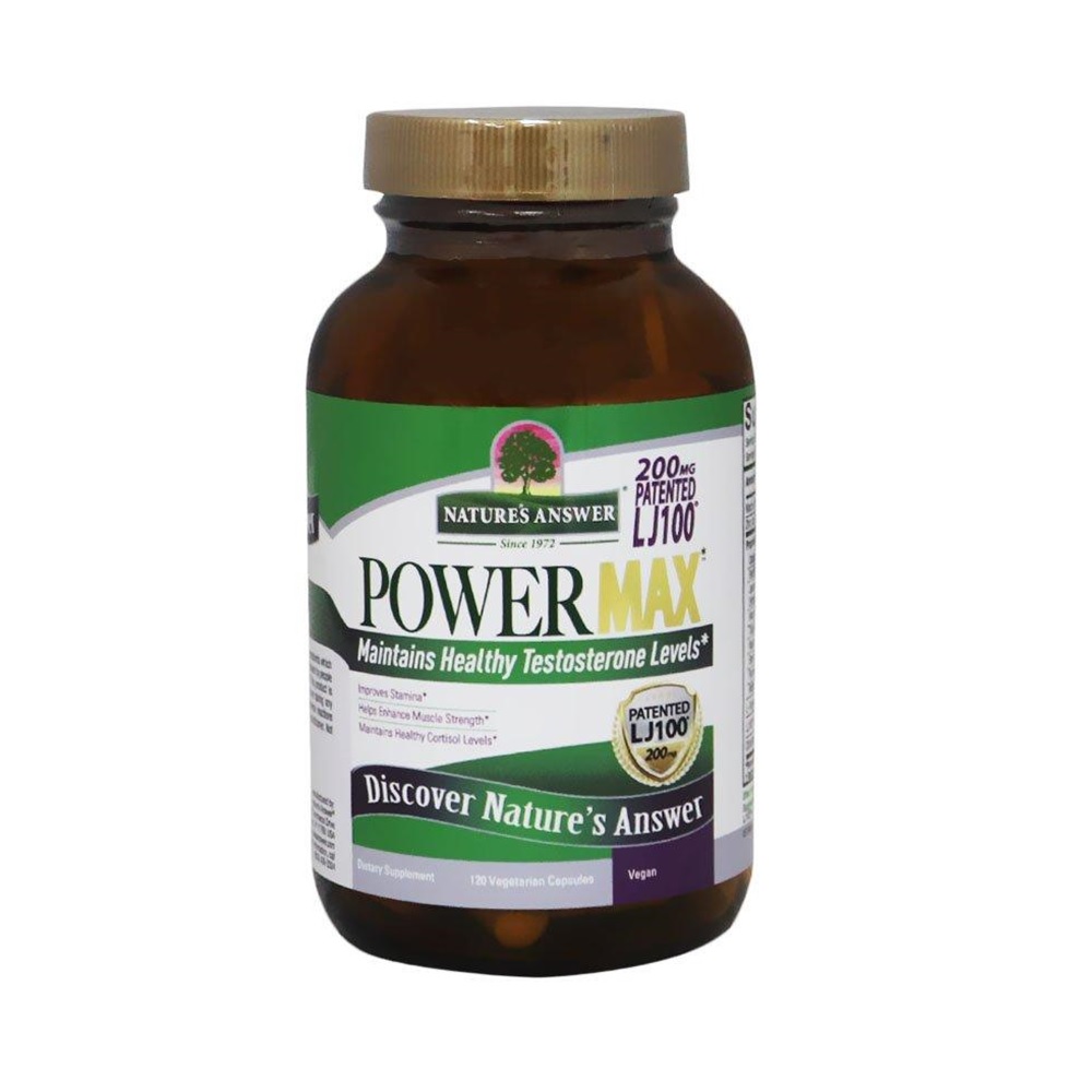 NATURE'S ANSWER POWER MAX CAPSULES 120'S