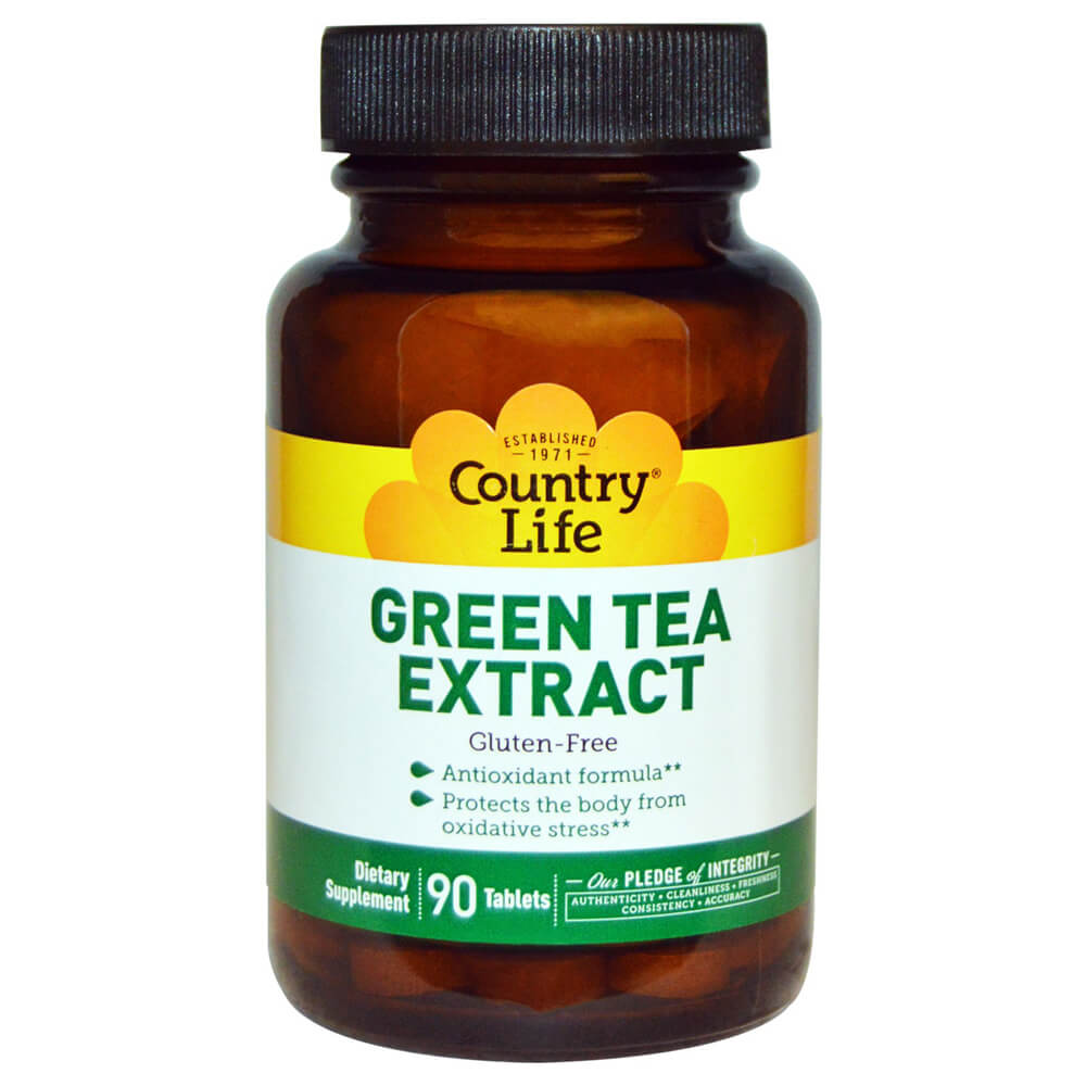 COUNTRY LIFE GREEN TEA EXTRACT TABLETS 90'S