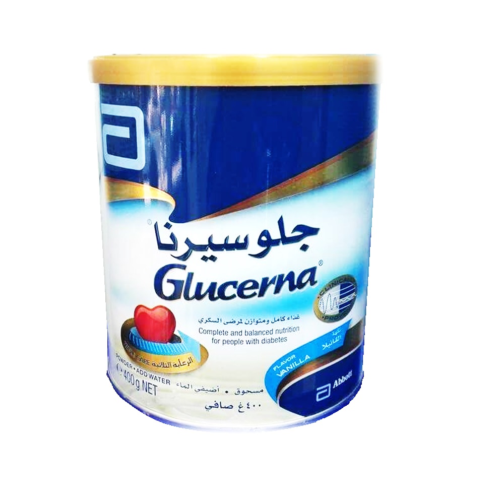 GLUCERNA VANILLA POWDER 400 GM