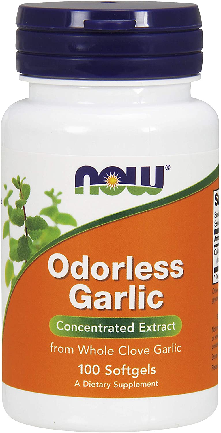 NOW FOODS ODORLESS GARLIC ORGINAL SOFTGELS 100'S