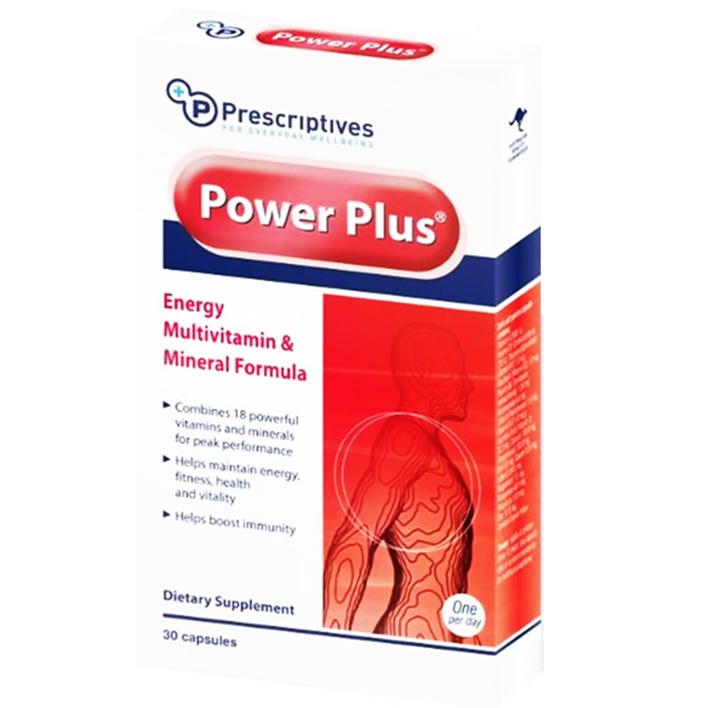 POWER PLUS ENERGY VITAMIN MINERALS  30'S PRESCRIPTIVES