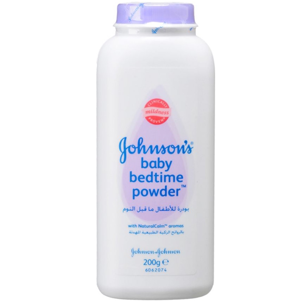 JOHNSON & JOHNSON BABY BED TIME POWDER 200 GM