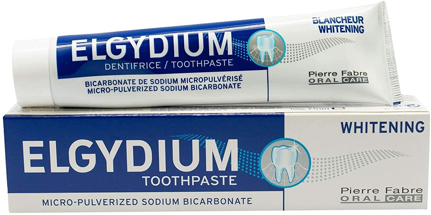ELGYDIUM TOOTH PASTE WHITENING 75 ML