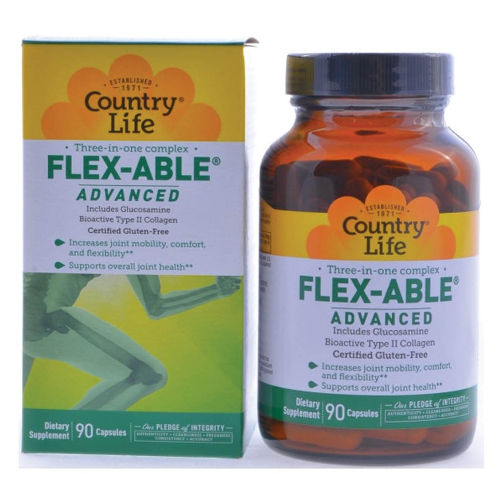 COUNTRY LIFE FLEXABLE ADVANCED CAPSULES 90'S