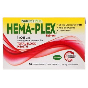 NATURES PLUS HEMA-PLEX 30SUSTAINED RELEASE TABLETS