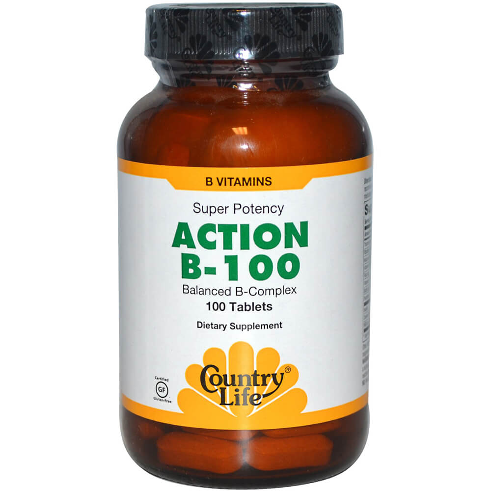 COUNTRY LIFE ACTION B-100 TABLETS 100'S