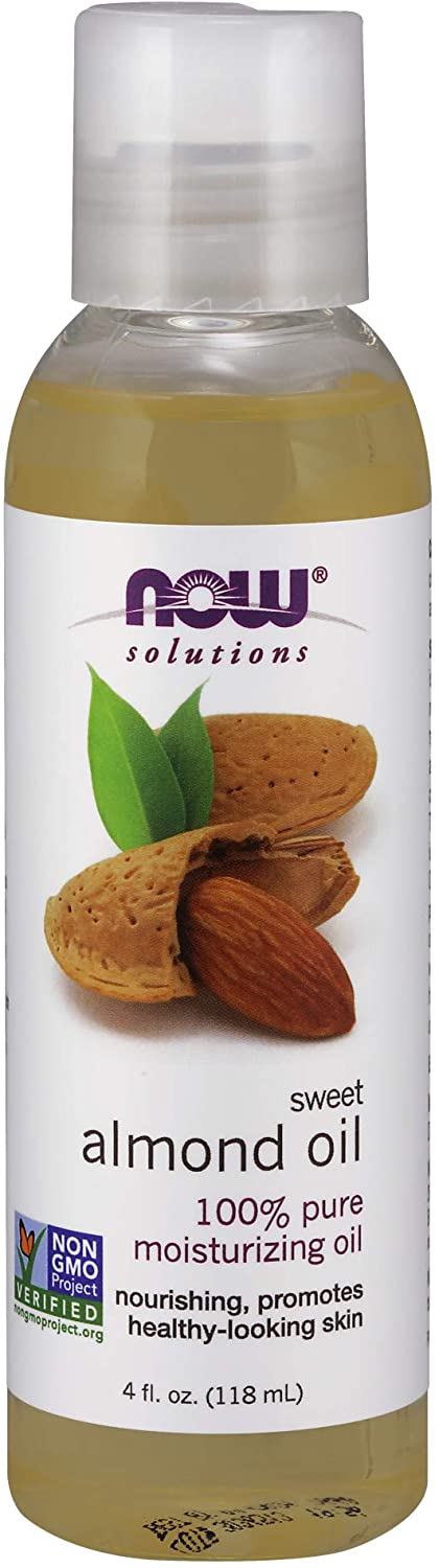 NOW ALMOND OIL SWEET 4 OZ 100 % 118 ML
