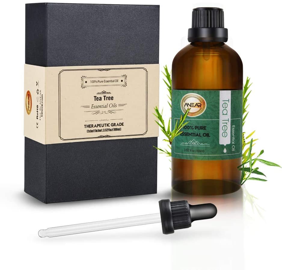 ANEAR TEA TREE ESSENTIAL OIL 100 ML 100 % PURE NATURAL UNDILUTED ESSENTIAL AROMATHERAPY OIL