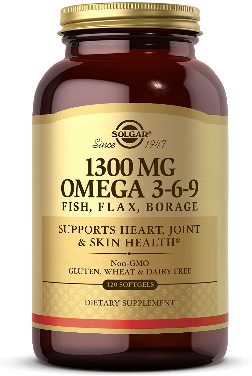 SOLGAR EFA OMEGA 3-6-9 1300 MG 120 CAPSULES