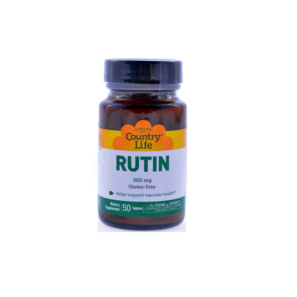 COUNTRY LIFE RUTIN 500 MG TABLETS 50'S