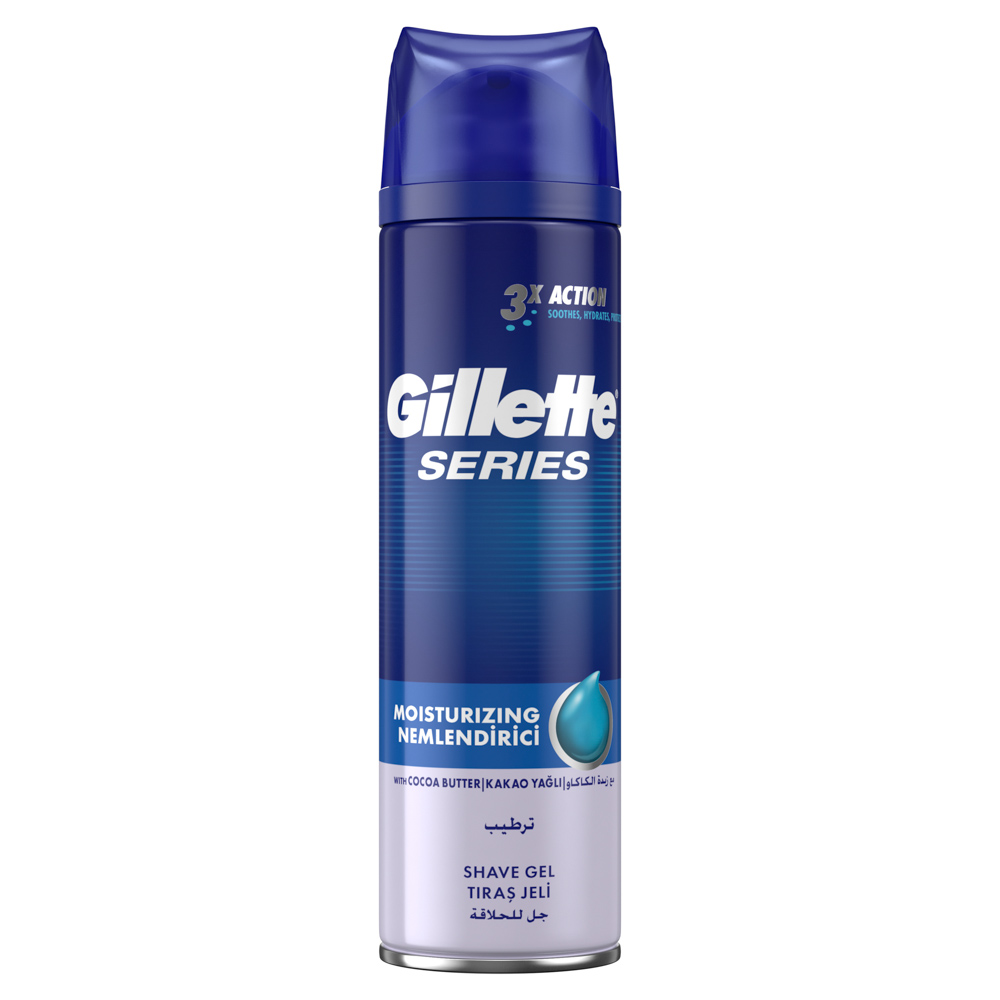 GILLETTE SERIES MOISTURISING SHAVE GEL 200 ML