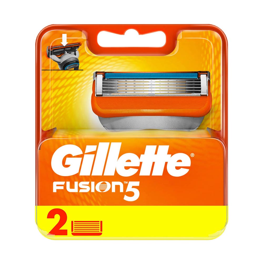 GILLETTE FUSION BLADES 2'S