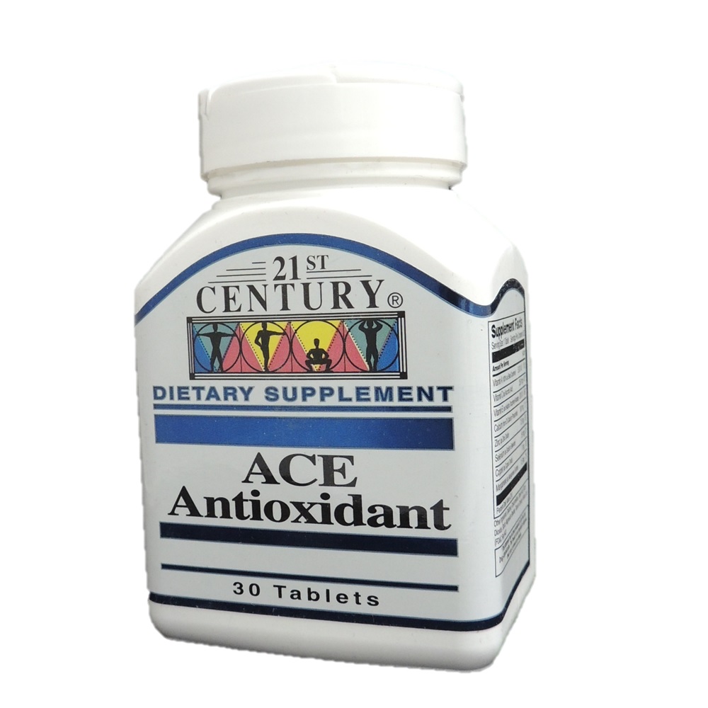 21ST CENTUARY ACE ANTIOXIDANT TABLETS 30'S