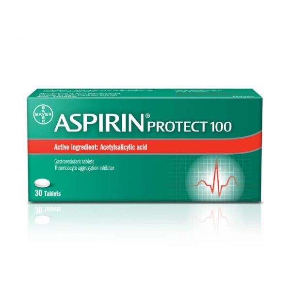 ASPIRIN  PROTECT 100 MG 30'S