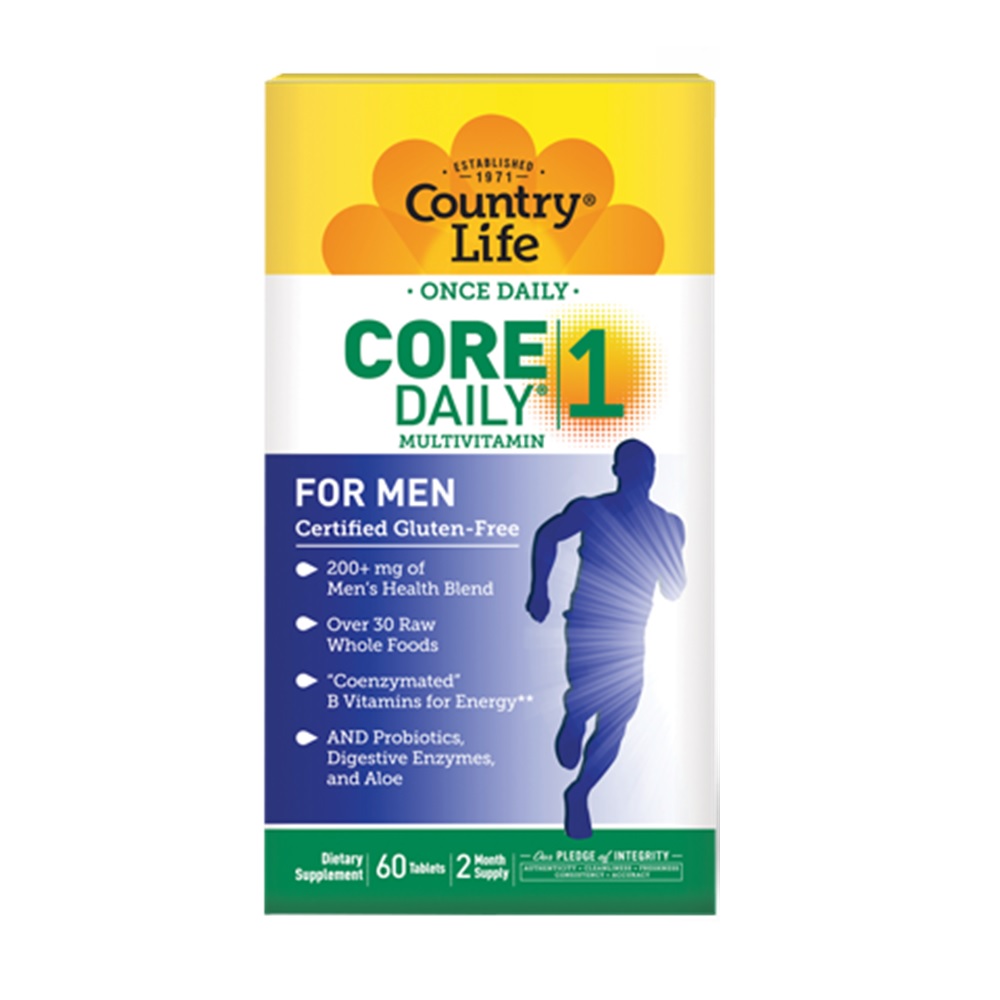 COUNTRY LIFE CORE DAILY 1 FOR MEN TABLETS 60'S