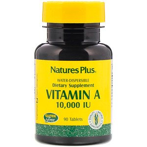NATURES PLUS VITAMIN A 10,000 IU 90 TABLETS