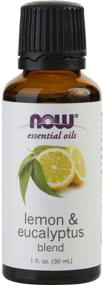 NOW LEMON & EUCALYPTUS OIL BLEND 1 OZ 100% PURE 30 ML