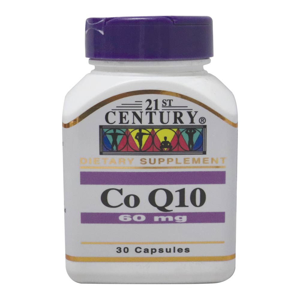 21ST CENTUARY CO-Q 10 60 MG CAPSULES 30'S