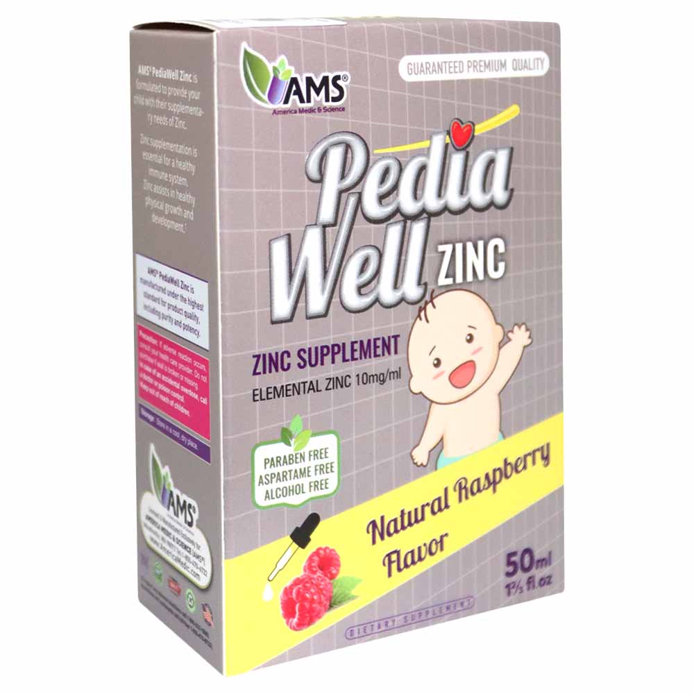 AMS PEDIAWELL ZINC DROPS 50 ML