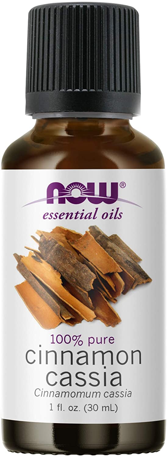 NOW CINNAMON-CASSIA OIL 1 OZ 100 % PURE 30 ML