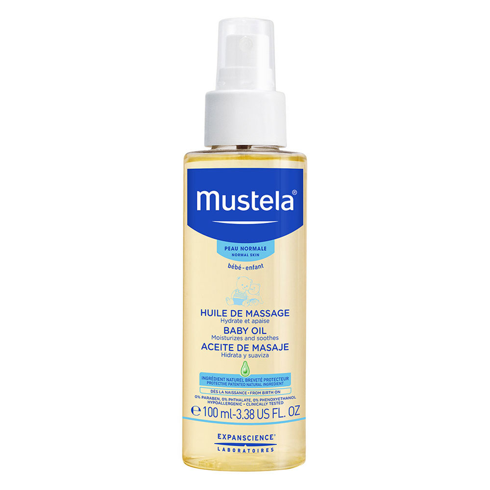 MUSTELA BABY MASSAGE OIL 3.38 FL OZ 100 ML